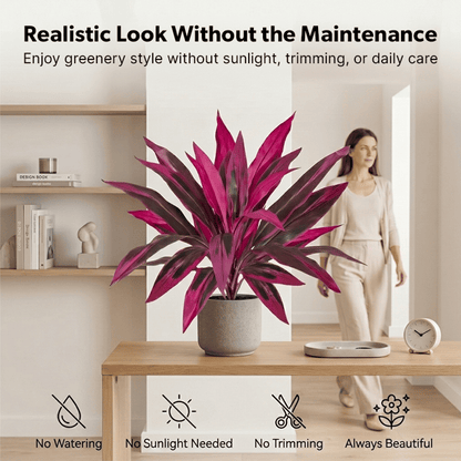 UV-Resistant Faux Fern for Indoor & Covered Outdoor Decor