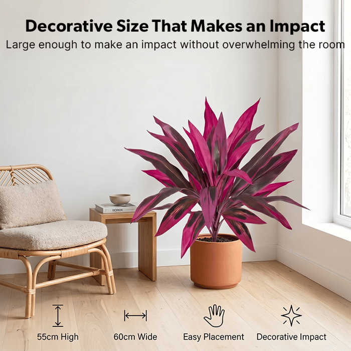 UV-Resistant Faux Fern for Indoor & Covered Outdoor Decor