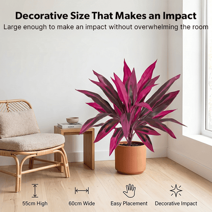 UV-Resistant Faux Fern for Indoor & Covered Outdoor Decor