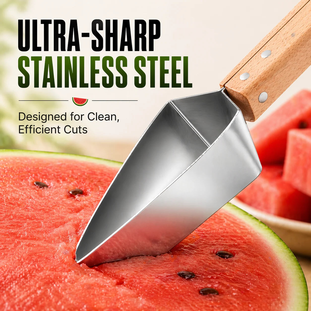 Today Only — 50% OFF Watermelon Slicer, Just $17.99(Cut Cleaner, Cube Faster, and Serve Watermelon Beautifully in Seconds — Before It Sells Out.)