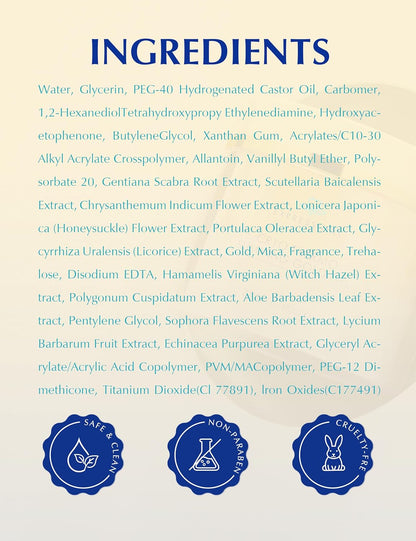 Firmlyflow™ 15-Day Fast-Acting Anti Cellulite Sculpting & Tightening Burn Gold Massage Cream | Cryo Thermo Firming Gold Gel for Belly Thigh But & Arm| WELLENESS，Refreshing Formula | Unisex Body Contouring Treatment for Men & Women |7.05 Oz