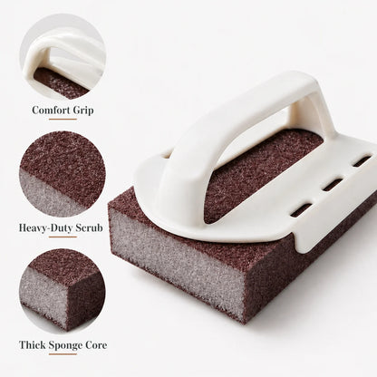 Nano Heavy-Duty Rust & Stain Removal Sponge-Built to cut through rust, grease, grime, and stubborn stains with less effort.