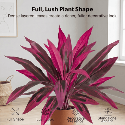 UV-Resistant Faux Fern for Indoor & Covered Outdoor Decor