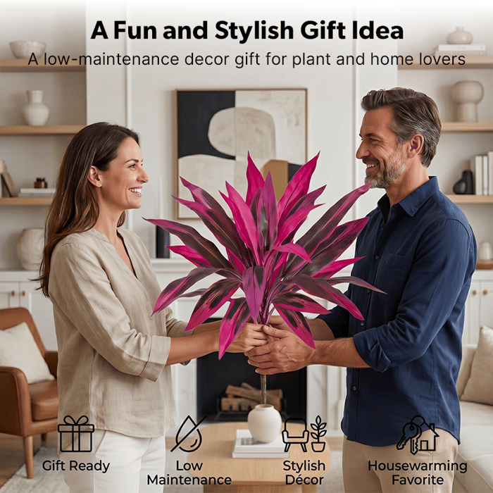 UV-Resistant Faux Fern for Indoor & Covered Outdoor Decor